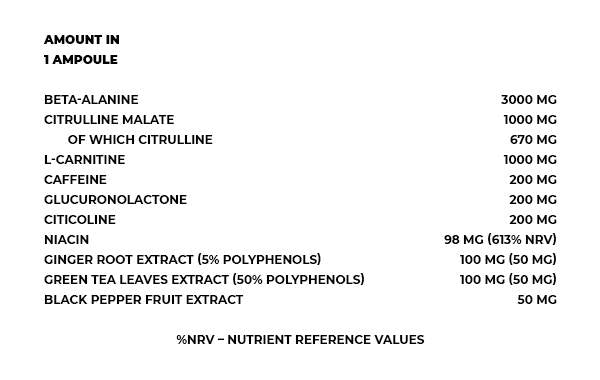 Fat Killer 2 in 1 Shot / Thermogenic Pre-Workout - 120 мл - Feel You