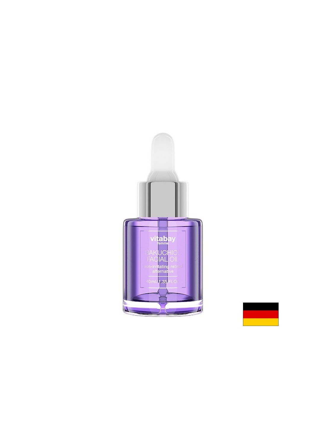 Femme Bakuchiol Facial Oil - Олио за лице с масло от Бакучи, 40 ml Vitabay - Feel You