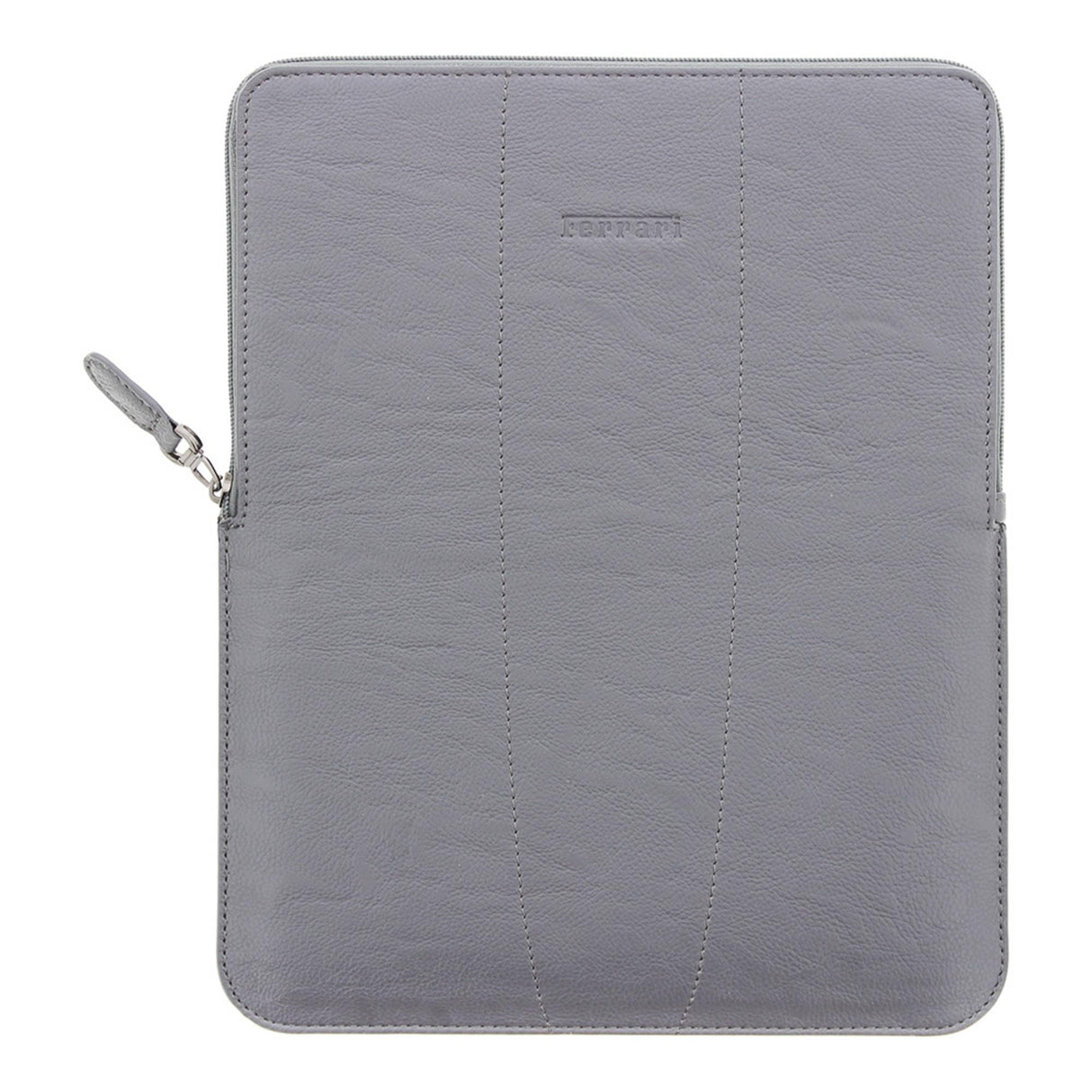 Ferrari, Cavallino, Leather Bag, iPad Sleeve, Grey, Unisex - Feel You