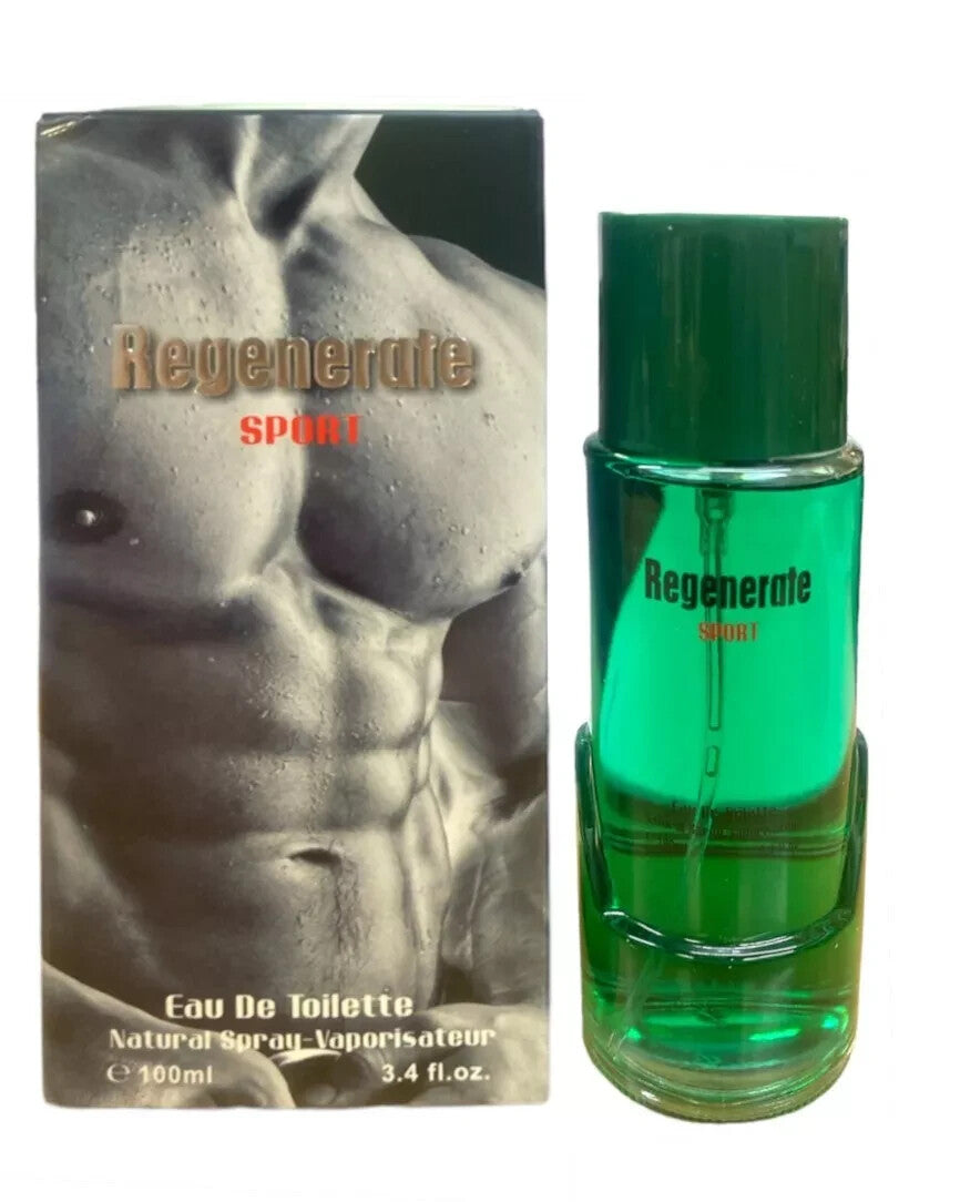 Fine Perfumery, Regenerate Sport Green, Eau De Toilette, For Men, 100 ml - Feel You