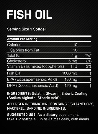 Fish Oil 200 Softgels - Feel You