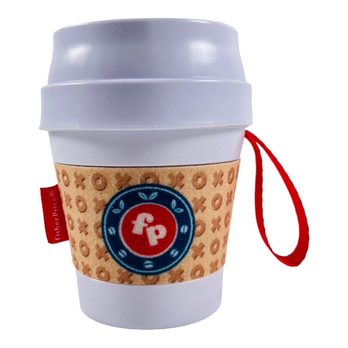 Fisher Price, Coffee Cup, Rattles With Teething Toy 2-In-1 , Unisex, 3+ months - Feel You