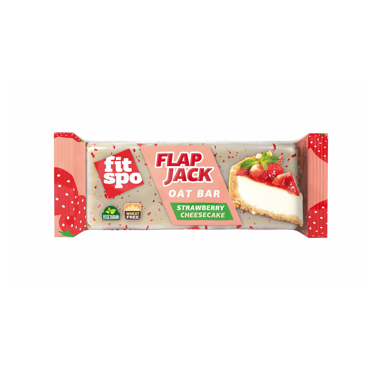 Flap Jack - Energy Oat Bar Ягодов Чийзкейк - 90 грама - Feel You