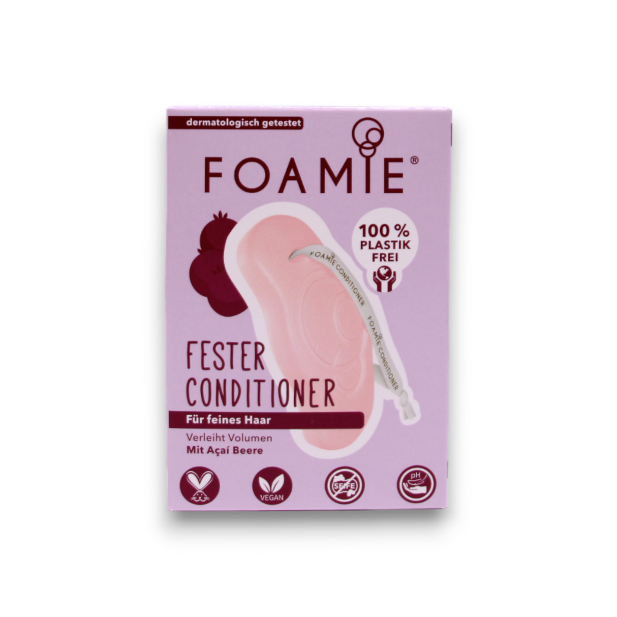 Foamie, You`re Adorabowl, Hair Conditioner Bar, For Volume, 80 g - Feel You