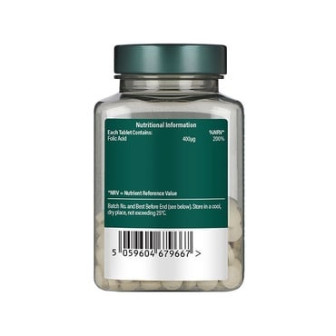 Фолиева киселина (Folic Acid) 400мкг 180 таблетки, H&B - Feel You
