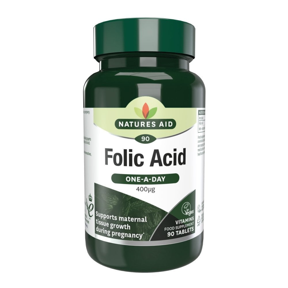 Фолиева киселина (Folic Acid) 400mcg 90 таблетки - Feel You