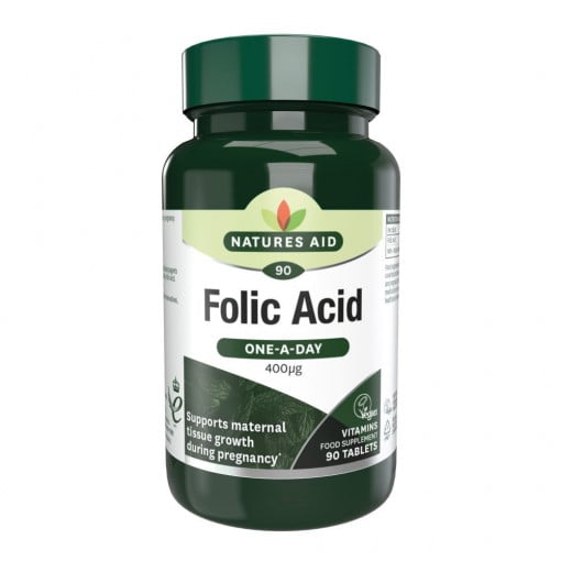Фолиева киселина (Folic Acid) 400mcg 90 таблетки - Feel You