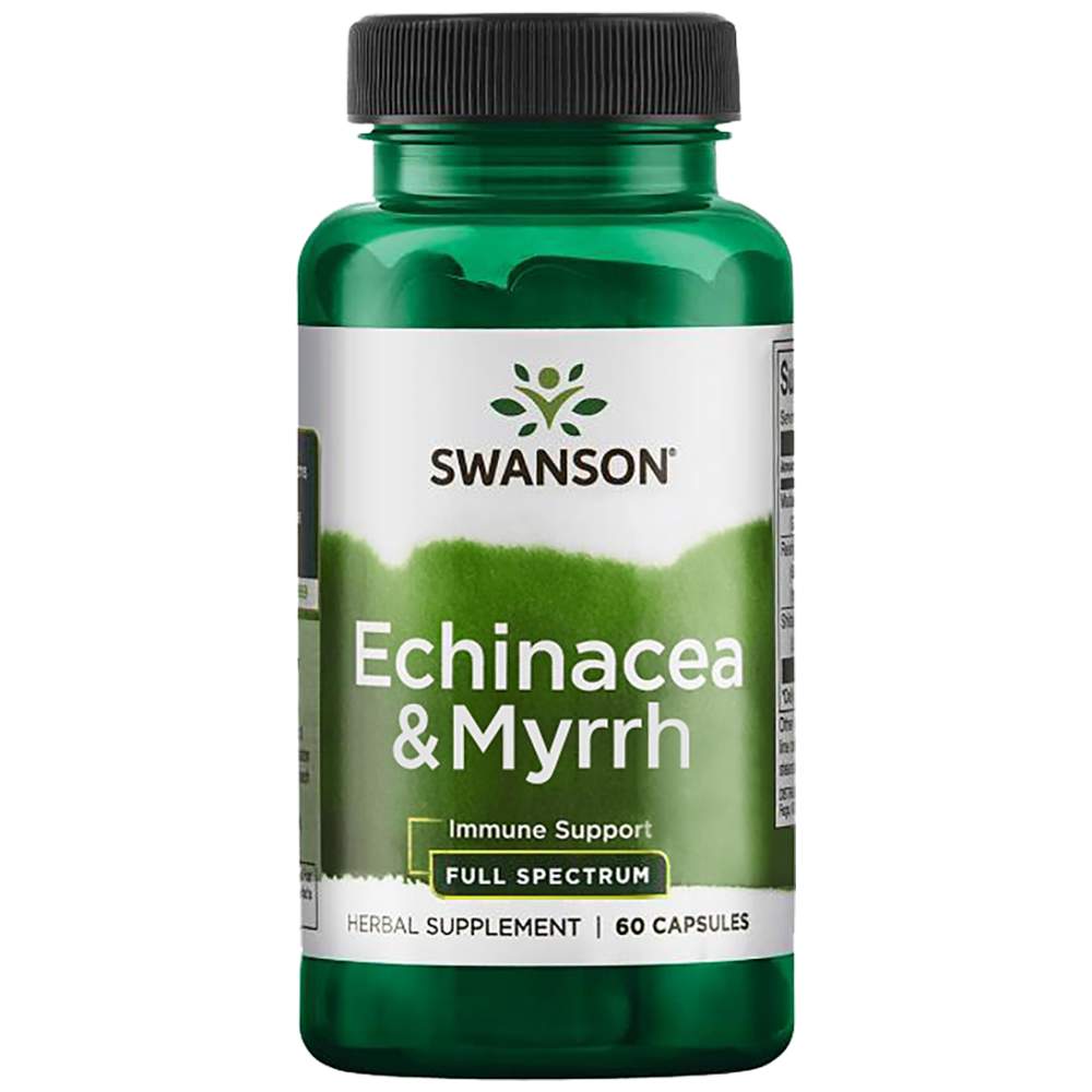Full Spectrum Echinacea and Myrrh Gum 60 капсули - Feel You