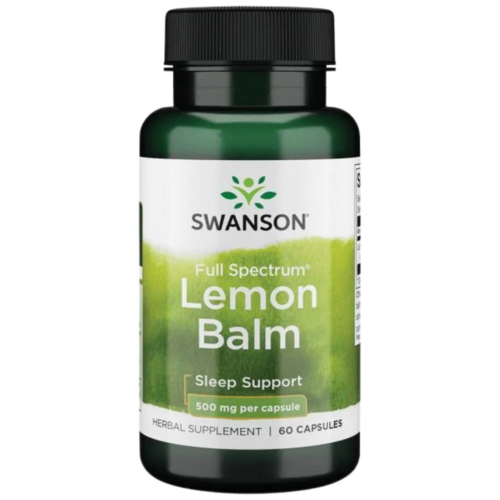 Full Spectrum Lemon Balm 60 капсули - Feel You