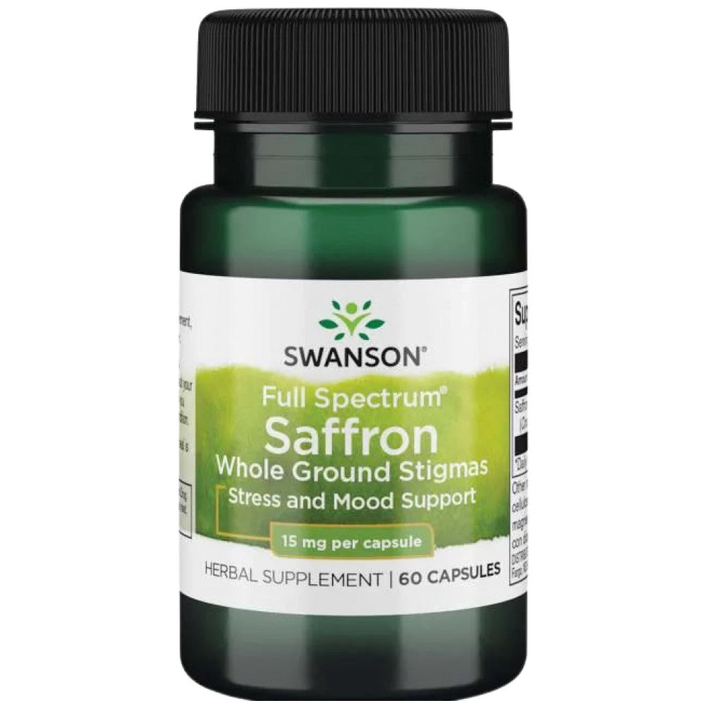 Full Spectrum Saffron 15 mg 60 капсули - Feel You