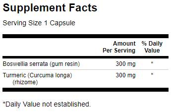 Full Spectrum Boswellia and Curcumin - 60 капсули - Feel You