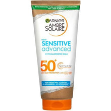 GARNIER - Ambre Solaire Sensitive Advanced Hypoallergenic Milk SPF50+ - 175ml - Feel You