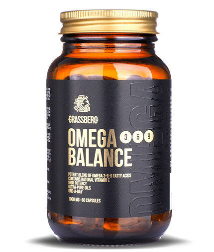 GRASSBERG Omega 3-6-9 Balance 1000 mg 90 Caps - Feel You
