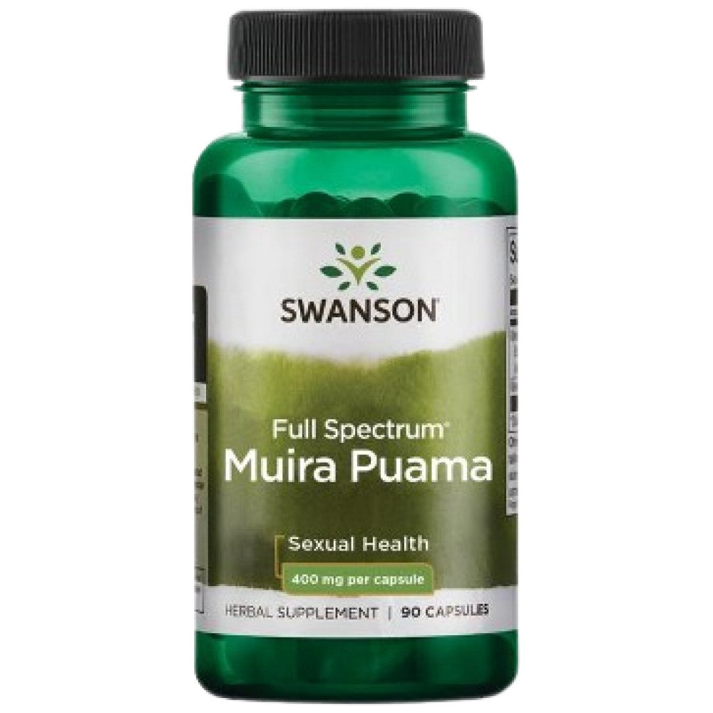 Muira Puama Root 400 mg 90 капсули - Feel You