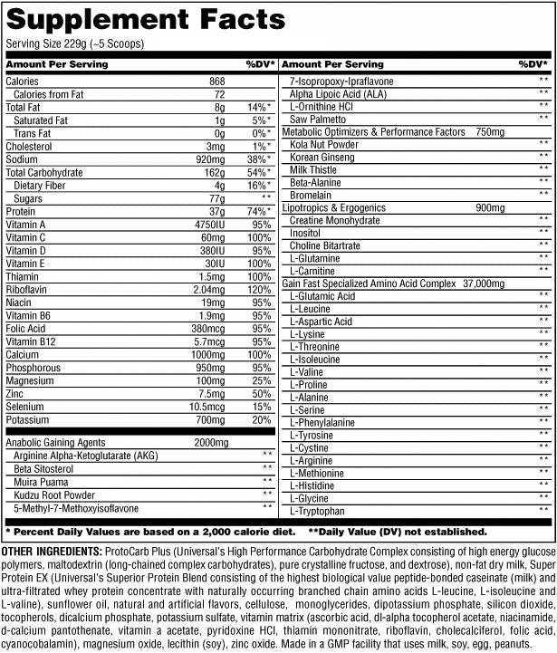 Gain Fast - 2312 грама - Feel You