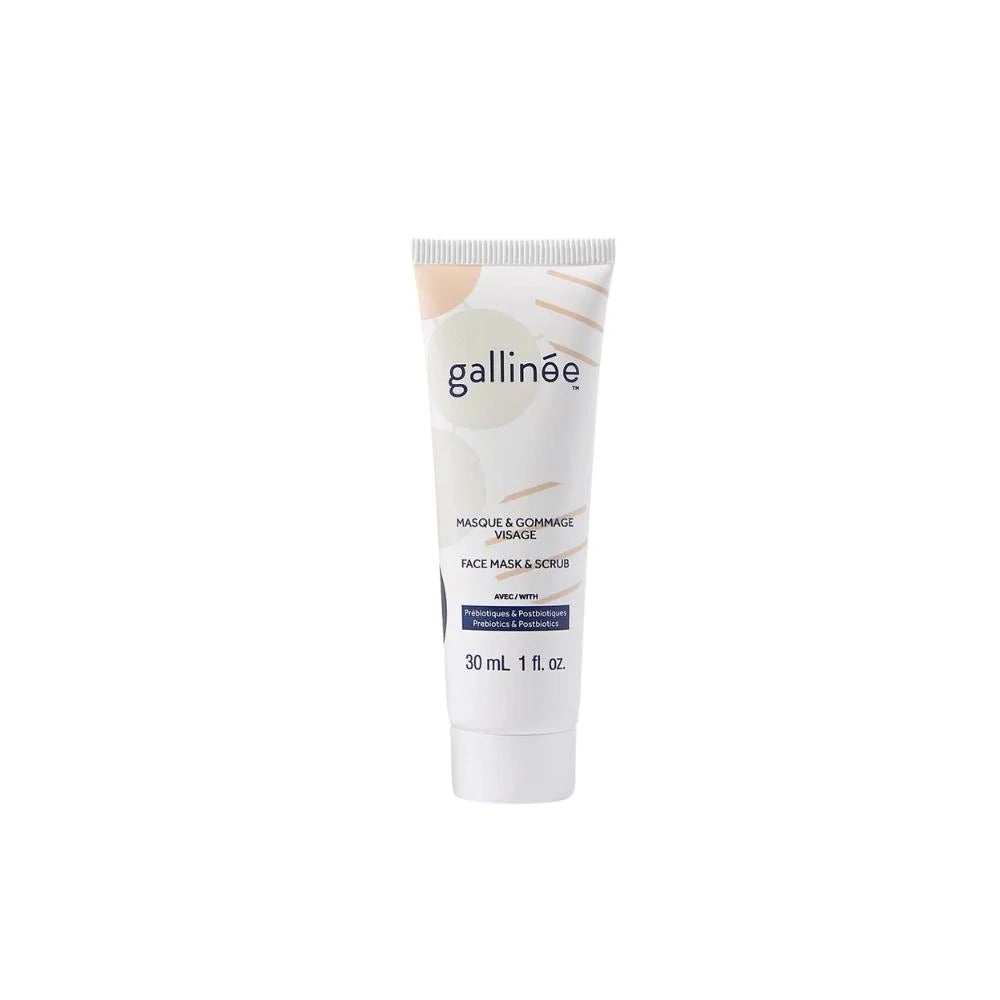 Gallinee, Microbiome Skincare, Prebiotics, Refining, Scrub Mask, For Face, 30 ml - Feel You