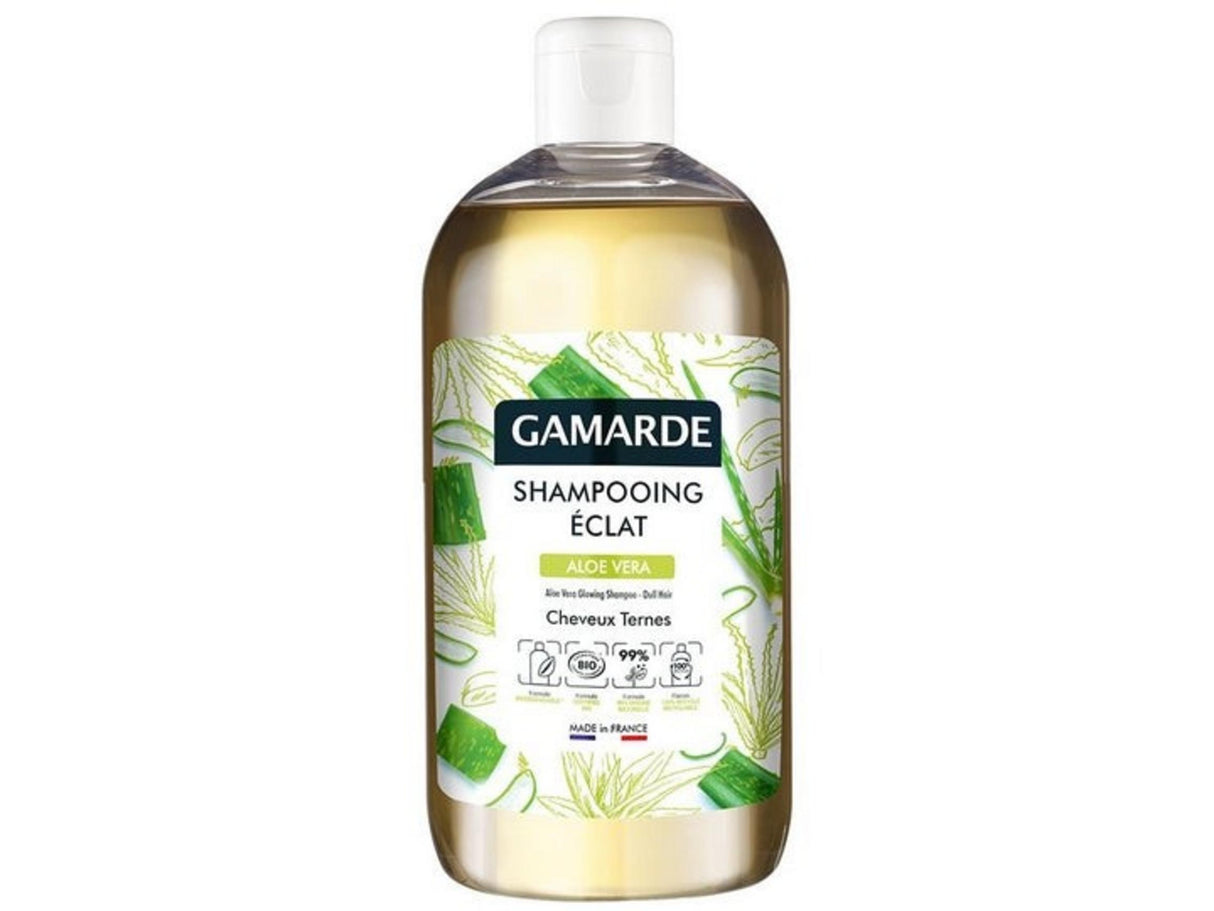 Gamarde, Bio, Aloe Vera, Hair Treatment Shampoo, Shining, All Hair Types, 500 ml - Feel You