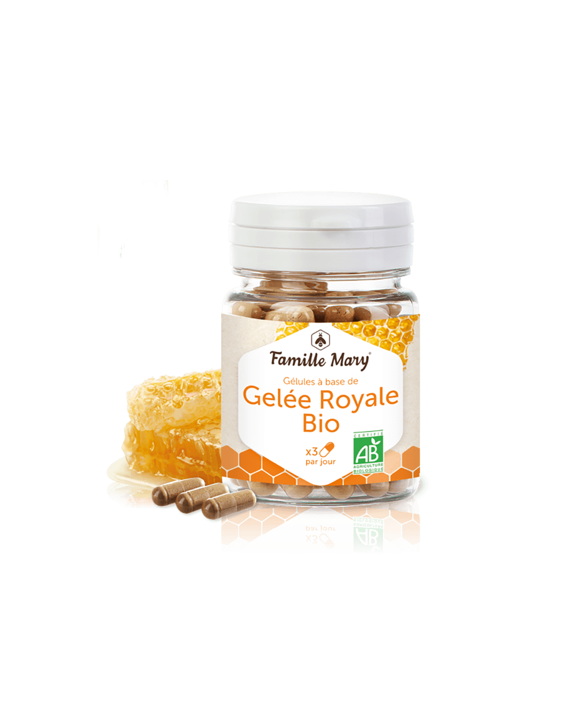 Gelée Royale Bio/ Био пчелно млечице, 50 капсули Famille Mary - Feel You