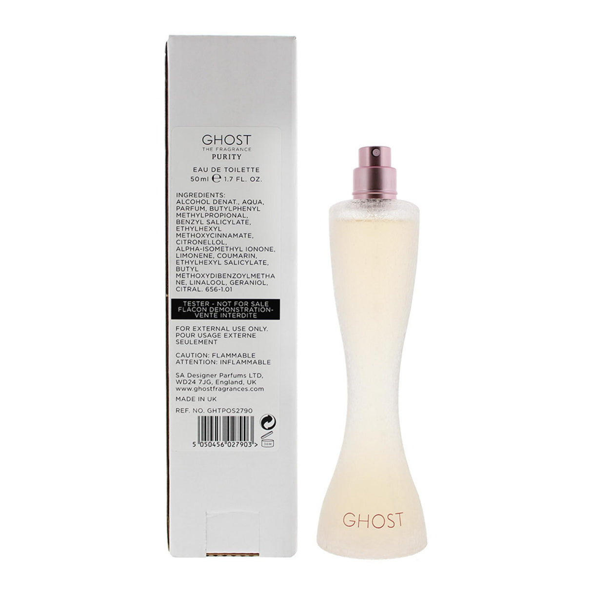 Ghost, Purity, Eau De Toilette, For Women, 50 ml *Tester - Feel You