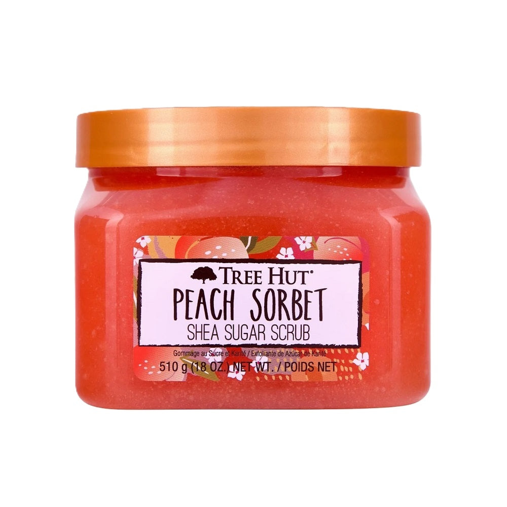 Gift Set, Tree Hut, Peach Sorbet, Exfoliating, Body Scrub, 510 ml - Feel You
