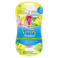 Gillette - The disposable women´s razor Venus Tropical 3pc - Feel You