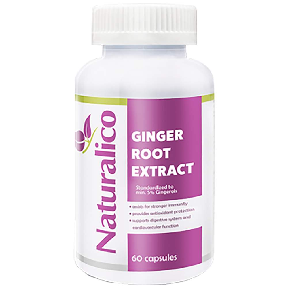 Ginger Root Extract 650 mg - 60 капсули - Feel You