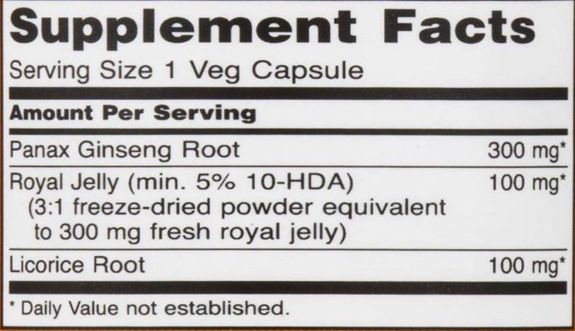 Ginseng & Royal Jelly - 90 капсули - Feel You