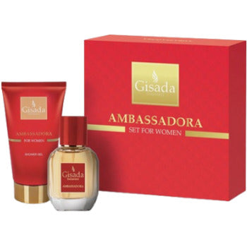 Gisada - Ambassadora for Women Dárková sada EDP 50 ml a sprchový gel 100 ml - 50ml - Feel You