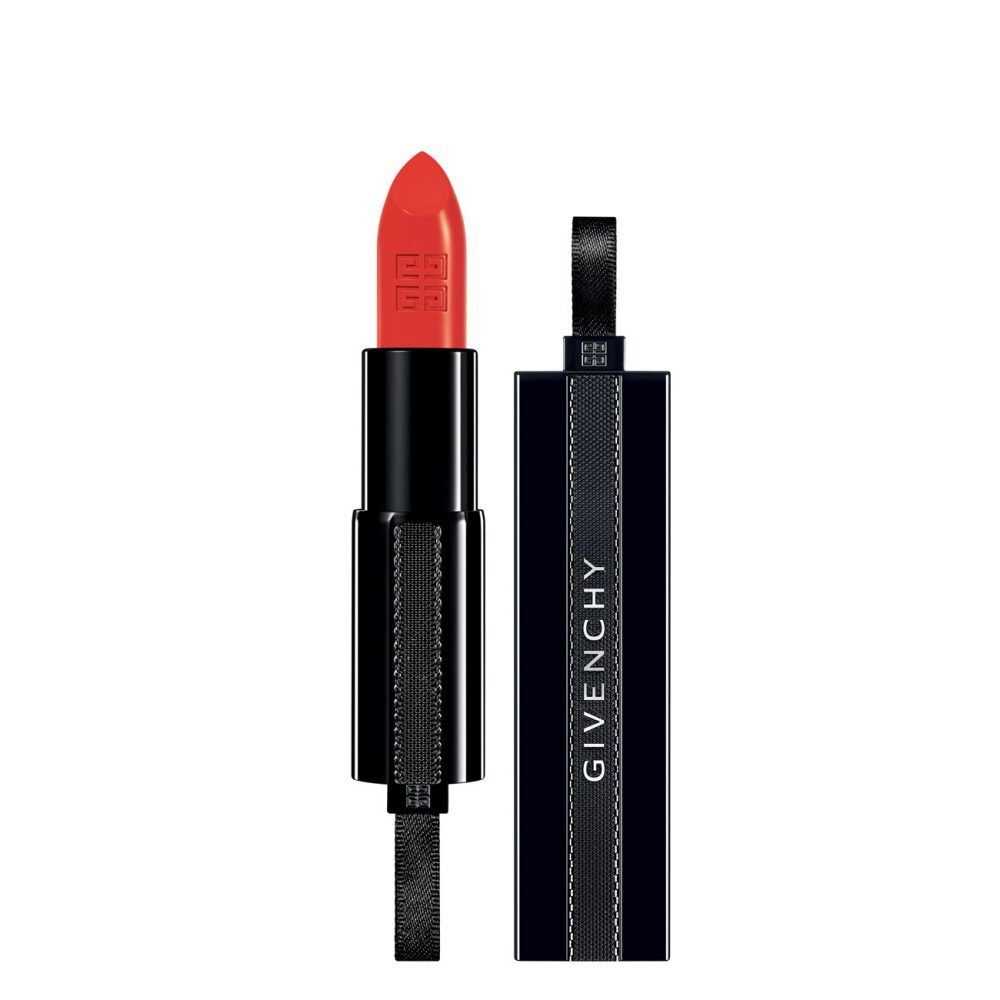 Givenchy, Rouge Interdit, Satin Finish, Cream Lipstick, 15, Orange Aderanaline, 3.4 g *Tester - Feel You
