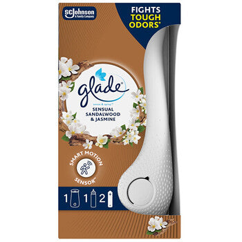 Glade - Sense & Spray + náplň Sensual Sandalwood & Jasmin - Automatický osvěžovač vzduchu - 18ml - Feel You
