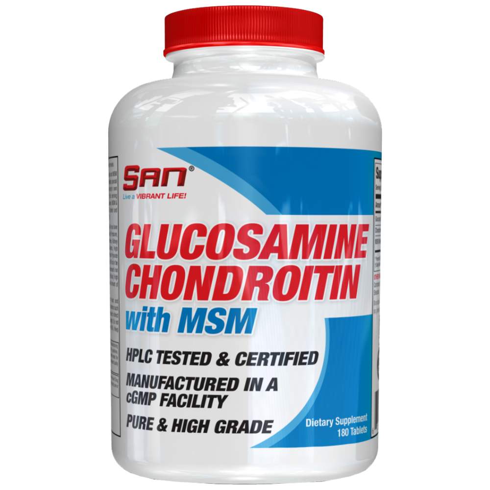 Glucosamine Chondroitin with MSM - 180 Таблетки - Feel You