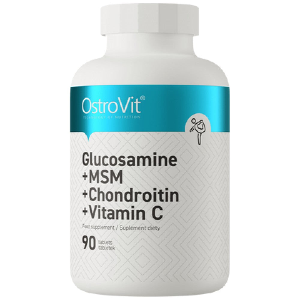 Glucosamine + MSM + Chondroitin + Vitamin C - 90 Таблетки - Feel You
