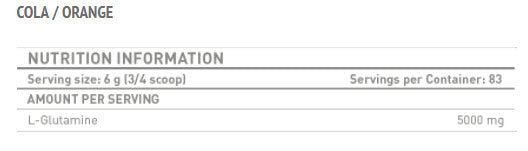 Glutamine Flavored - 0.500 kg - Feel You