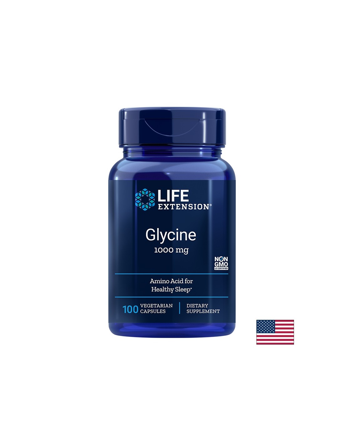 Glycine/ Глицин 1000 mg х 100 капсули - Feel You