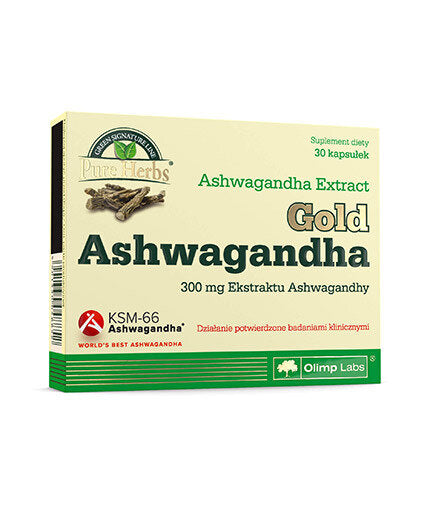 Gold Ashwagandha 30 Caps OLIMP - Feel You