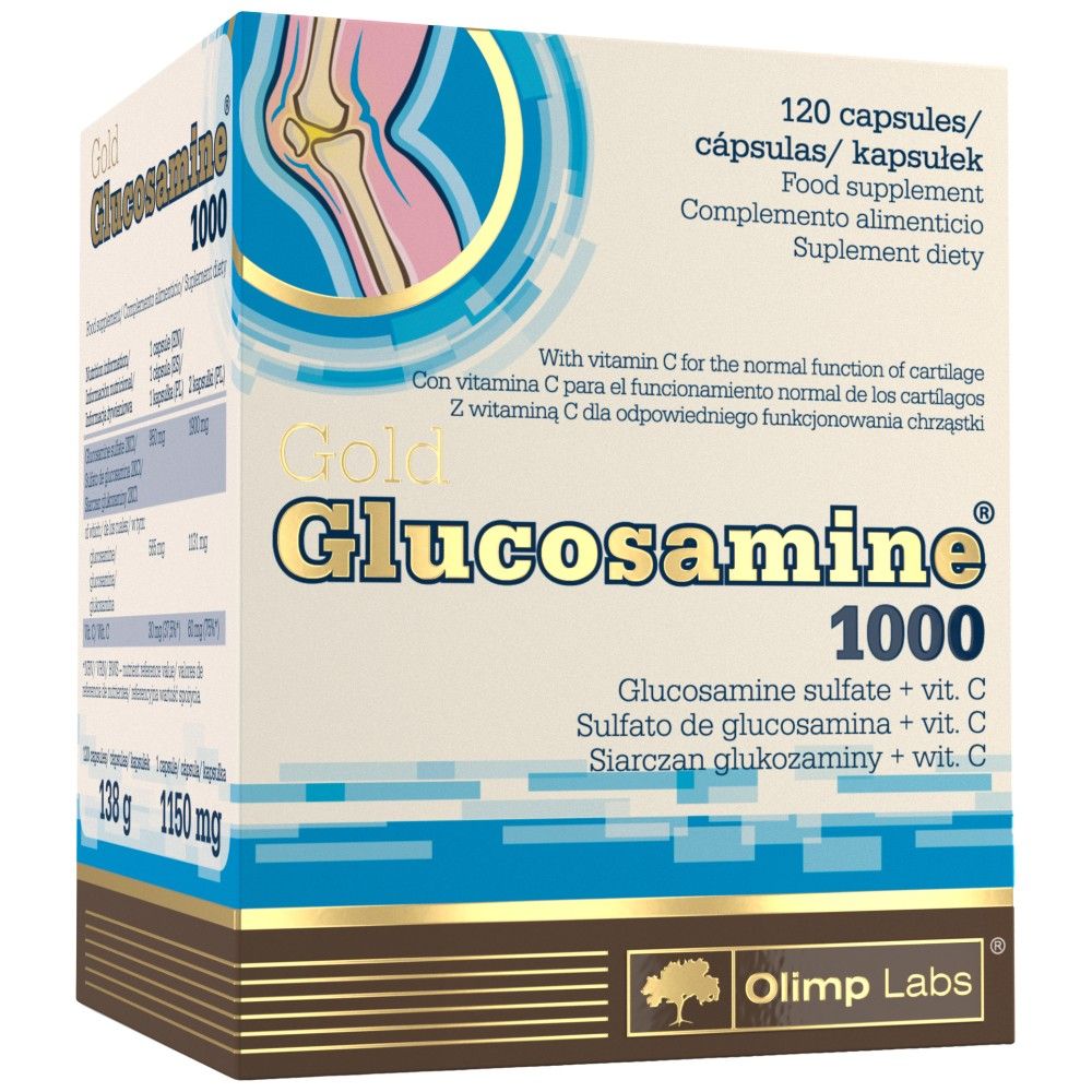 Gold Glucosamine 1000 - 120 капсули - Feel You