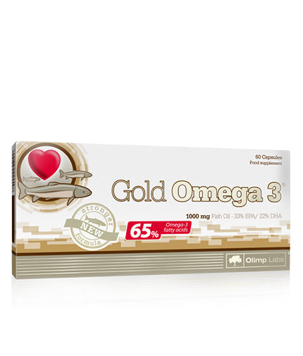 Gold Omega 3 65% / 60 Caps. - Feel You