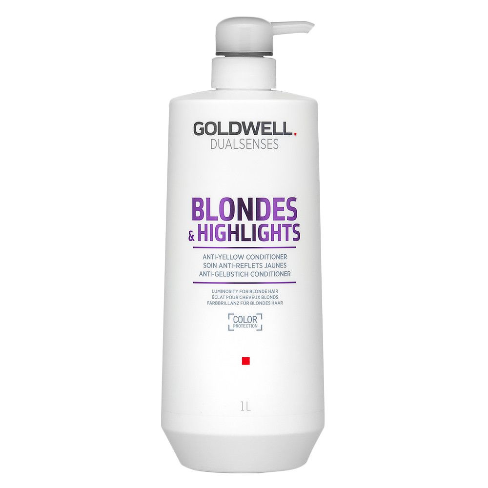 Goldwell - Dualsenses Blondes & Highlights Anti-Brassiness Conditioner - 1000ml - Feel You