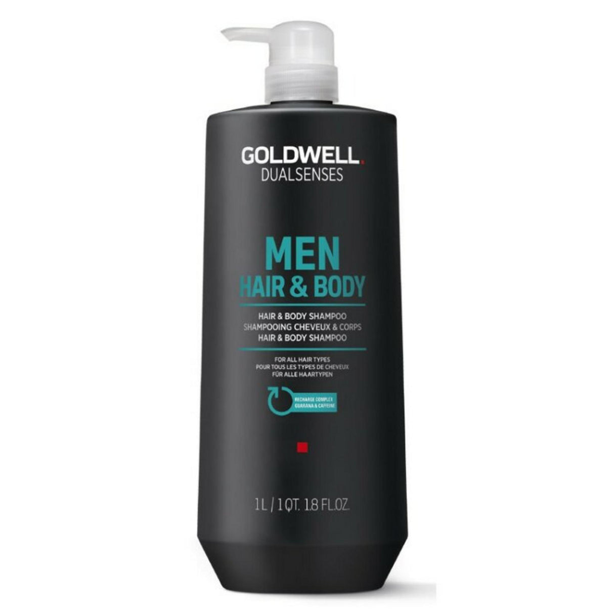 Goldwell - Men´s Dualsenses Men ( Hair & Body Shampoo) Shampoo & Shower Gel - 1000ml - Feel You
