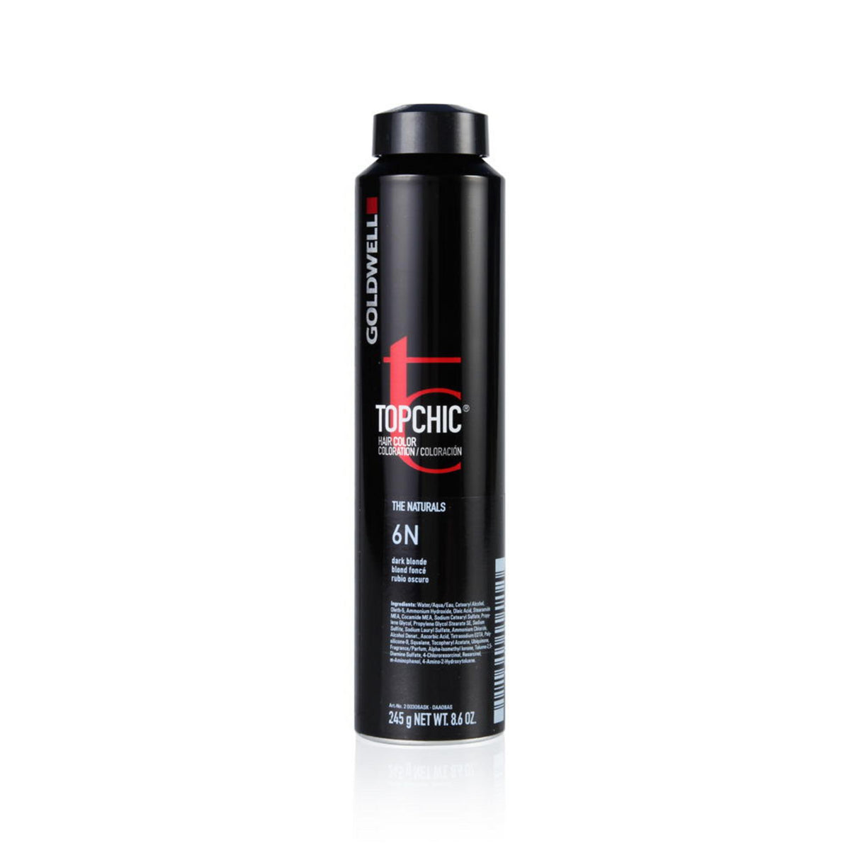 Goldwell, TopChic, Permanent Hair Dye, 6N Dark Blonde, 250 ml - Feel You
