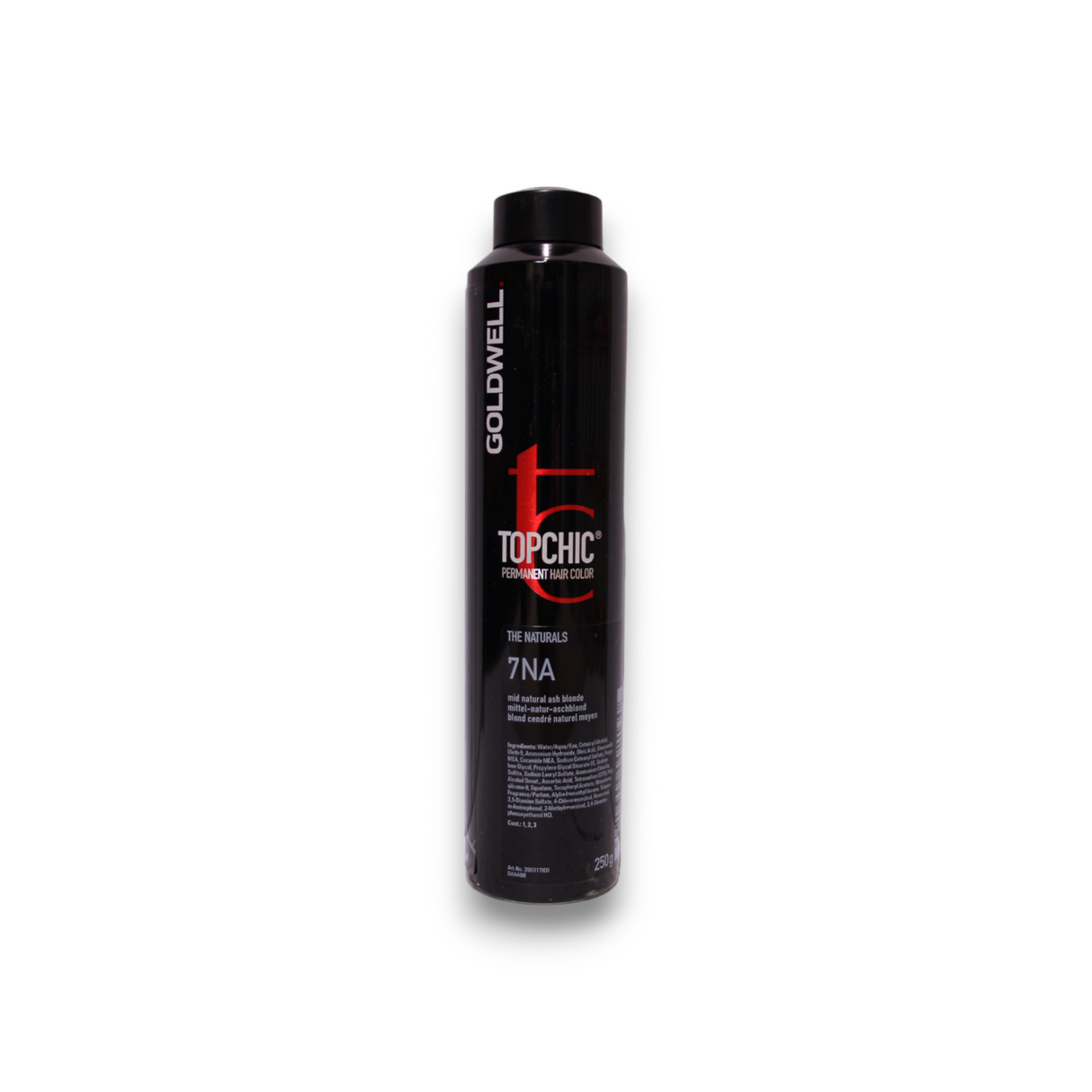 Goldwell, TopChic, Permanent Hair Dye, 7NA Mid Natural Ash Blonde, 250 ml - Feel You