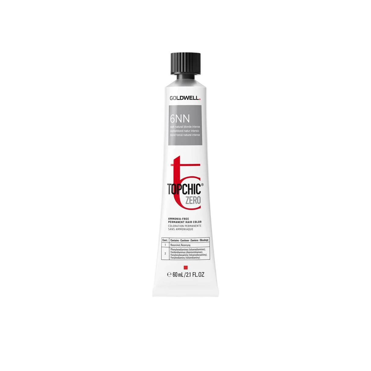 Goldwell, TopChic Zero, Permanent Hair Dye, 6NN Dark Natural Blonde, 60 ml - Feel You