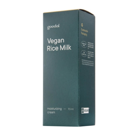Goodal - Vegan Rice Milk Moisturizing Cream - 70ml - Feel You