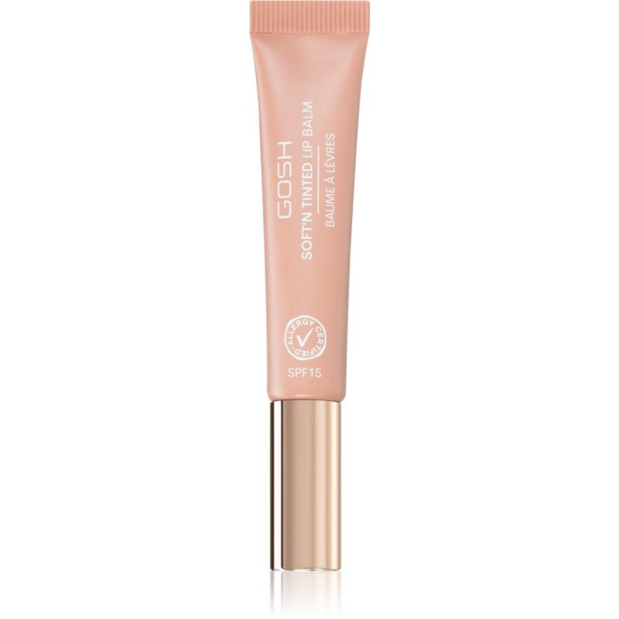 Gosh, Soft'n Tinted, Lip Balm, 002, Nougat, SPF 15, 8 ml - Feel You