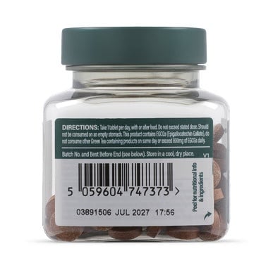 Екстракт от зелен чай (Green Tea Extract) 315мг 100 таблетки HOLLAND & BARRETT - Feel You