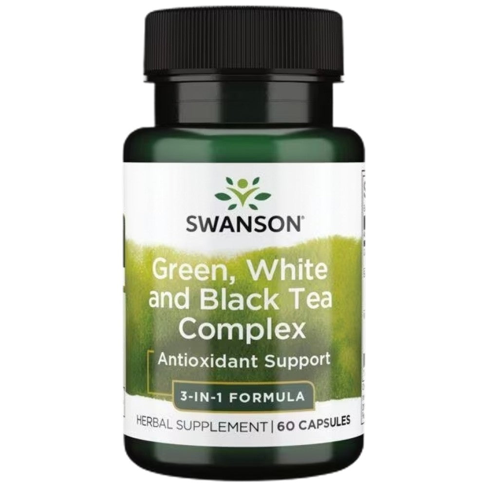 Green, White and Black Tea Complex - 60 капсули - Feel You