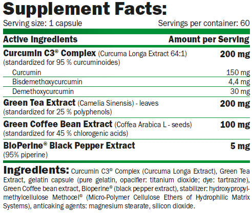 GreenDay Curcum-In Rapid / 60 Caps. - Feel You