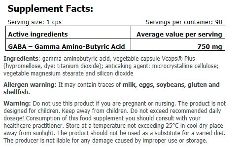 GreenDay ProVegan Gold Gaba / 90 Caps - Feel You