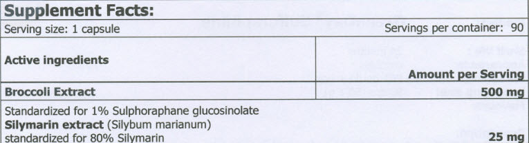 GreenDay Sulforaphane / 90 Vcaps. - Feel You