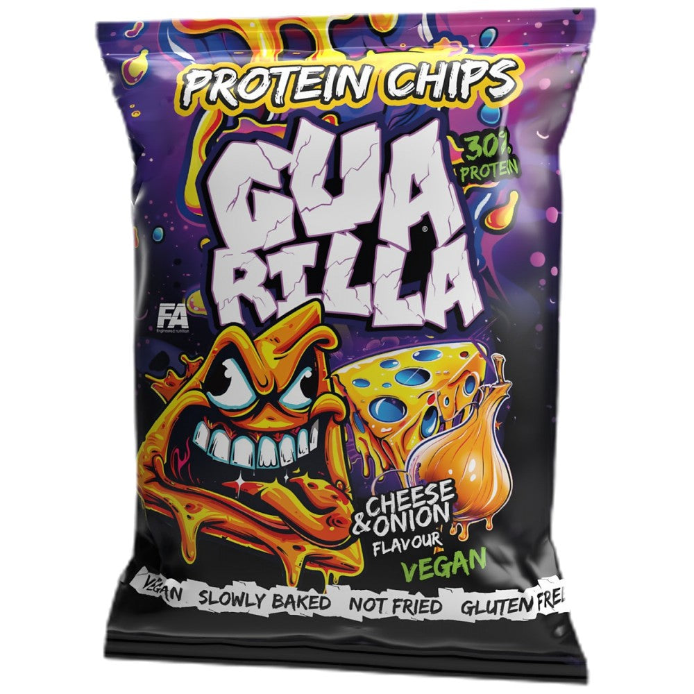 Guarilla Protein Chips | 30% Protein ~ Vegan Friendly - 60 грама - Feel You